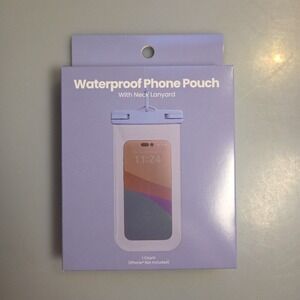 GEMS Waterproof Phone Pouch Light Blue Universal Size‎ Cell Phone Dry Cover
